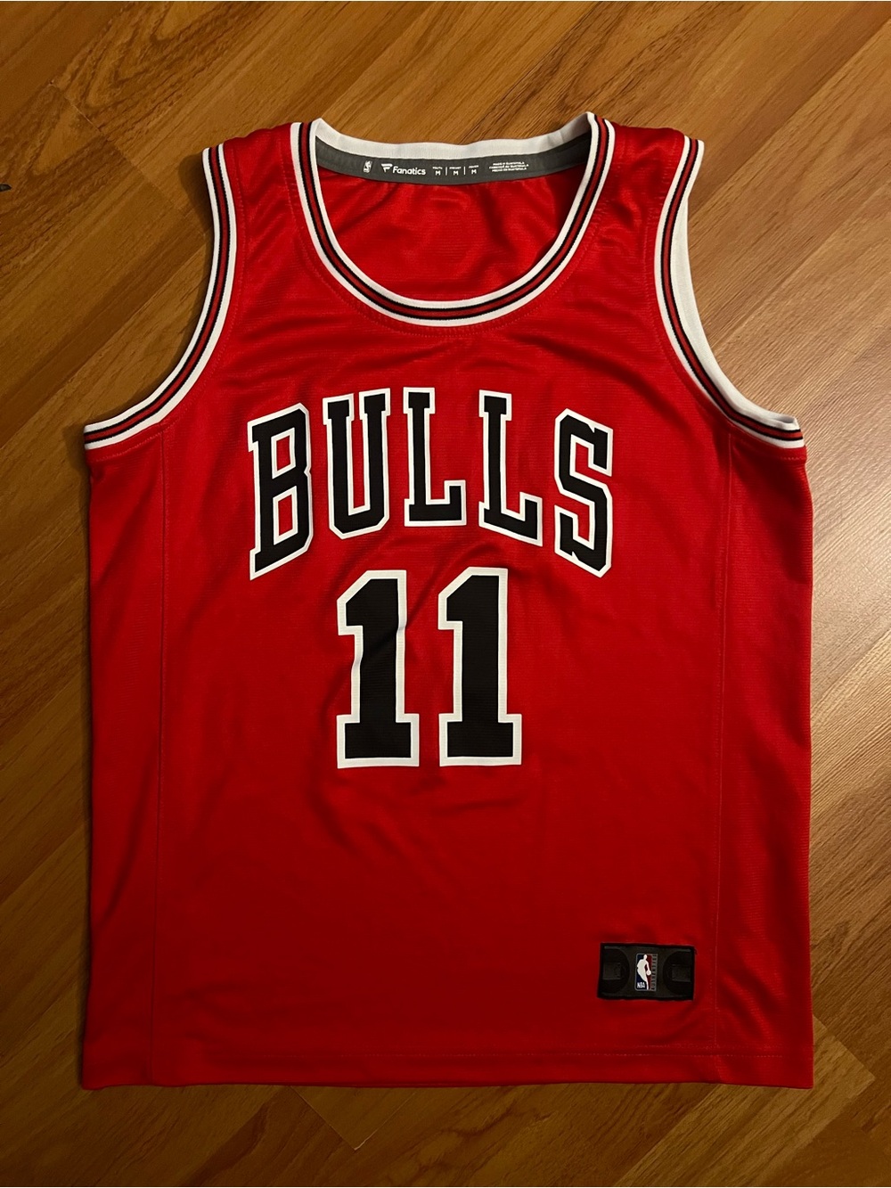 Fanatics Chicago Bulls Red #11 Basketball Jersey